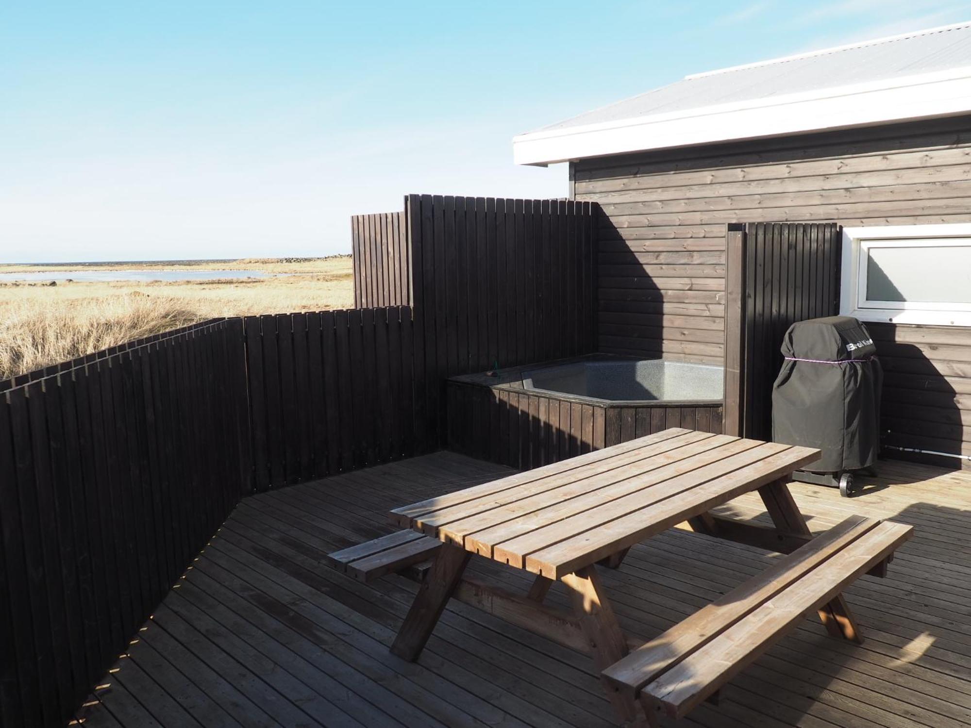 Ocean Break Cabins Sandgerthi Exterior photo